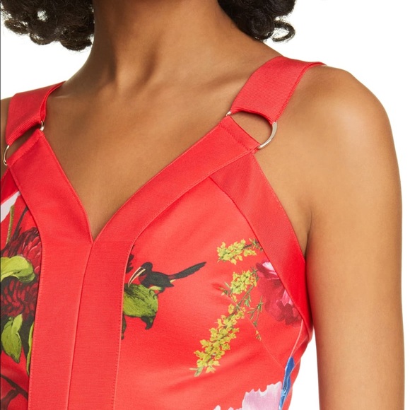 Ted Baker Amylia Floral Sheath Dress - Picture 3 of 4